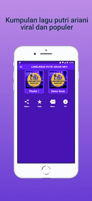 Loneliness Putri Ariani Mp3 Screenshot 0