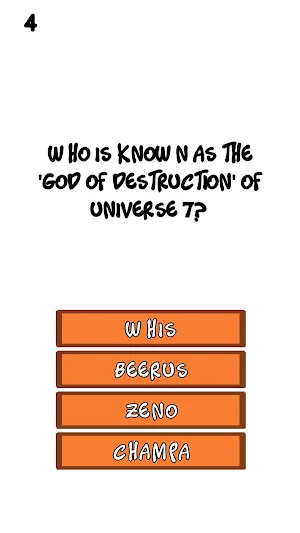 Dragon Ball Quiz Screenshot 3