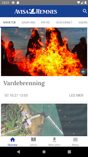 Avisa Hemnes Screenshot 0