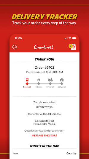 Chowking Philippines Screenshot 1