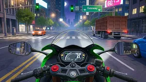 Moto Traffic Rider 3D Rush Screenshot 2