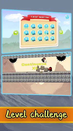 Circle Blade Ninja-Pixel shado Screenshot 0