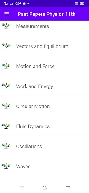 Physics 1st Year KeyBook Screenshot 2