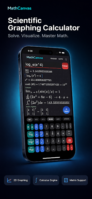 MathCanvas : Graphing Calc Screenshot 0