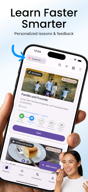 Learn German - DeutschAI Screenshot 1