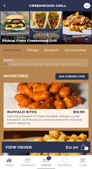 Creekwood Grill Screenshot 2