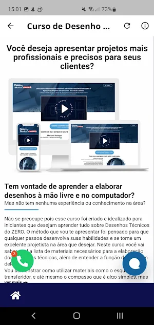 Curso de Desenho Técnico Screenshot 2
