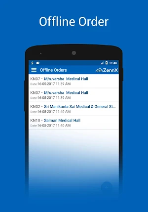 ZennX SalesRep Screenshot 2