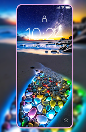 Glowing stone wallpapers Screenshot 1