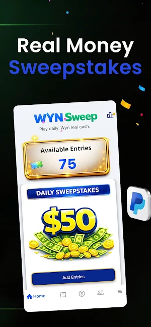 WYN Sweepstakes: Cash Giveaway Screenshot 0