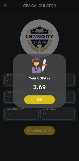Gpa Calculator Screenshot 1