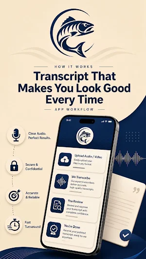 Tigerfish: Transcript App Help Screenshot 0