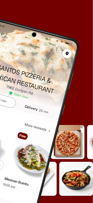 SANTOS PIZZERIA AND MEXICAN Screenshot 1