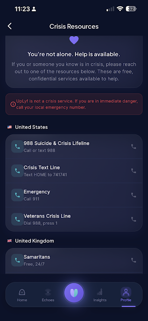 UpLyf Screenshot 3