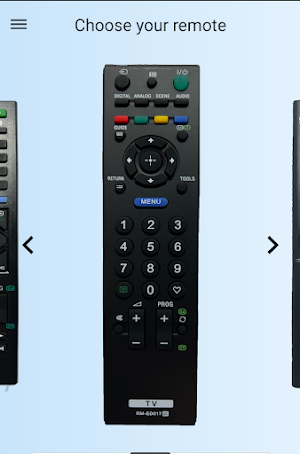 Remote For Sony TVs Screenshot 2