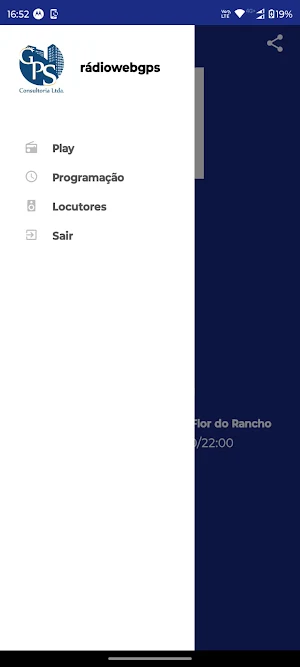 Rádio Web GPS Screenshot 3