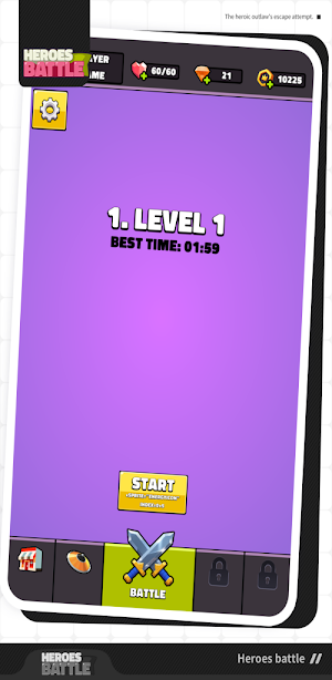 Heroes battle Screenshot 2