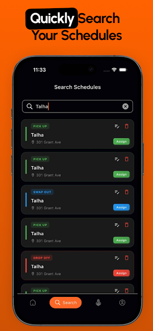 Roll Off Rolodex Screenshot 3