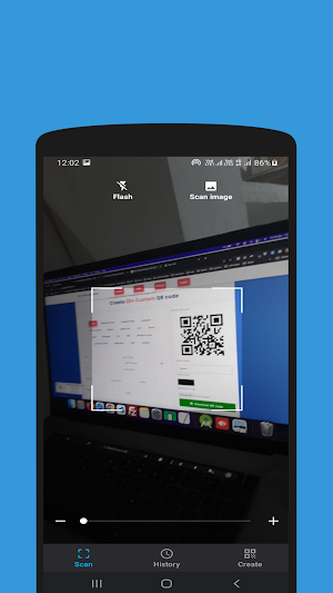 QR & Barcode Scanner Screenshot 0