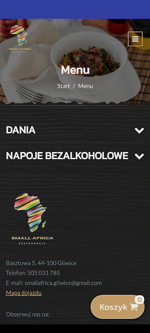 Small Africa Restaurant Screenshot 0