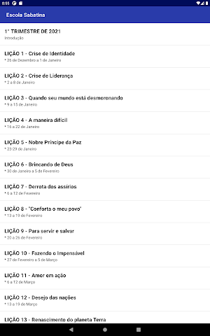 Trimensário da ESCOLA SABATIN‪A Screenshot 2