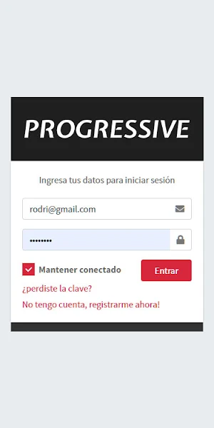 Progressive+ Screenshot 0
