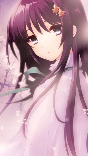 sakura girl wallpaper Screenshot 0