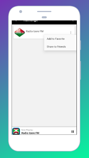 Radio BURUNDI:ONLINE FM STATIONS FREE + MUSIC APP Screenshot 2