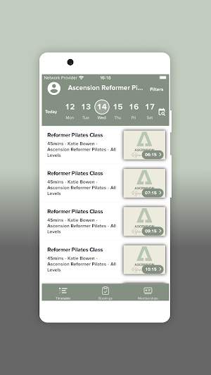 Ascension Reformer Pilates Screenshot 1