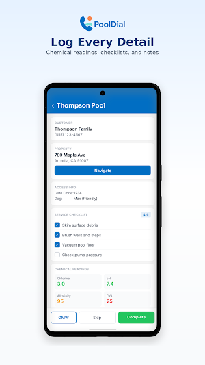PoolDial Screenshot 3