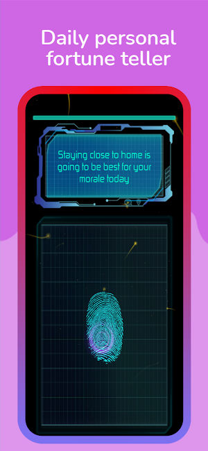 Real Fingerprint Fortune Test Screenshot 0