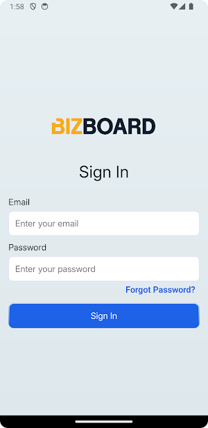 BizBoard Mobile Screenshot 1