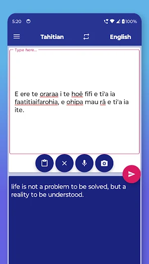 Tahitian English Translator Screenshot 3