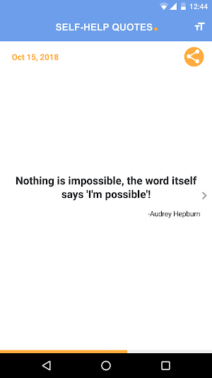 Self Help Quotes Screenshot 3