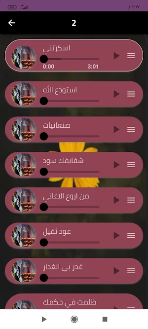 جميع اغاني محمد حمود الحارثي Screenshot 3