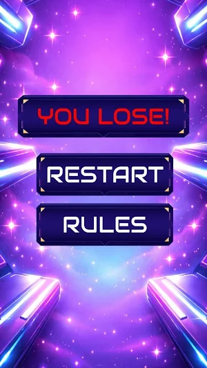 Neon Tic Tac Toe Screenshot 1