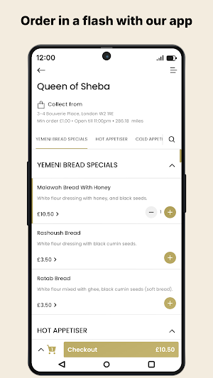 Queen Of Sheba Restaurant Screenshot 0