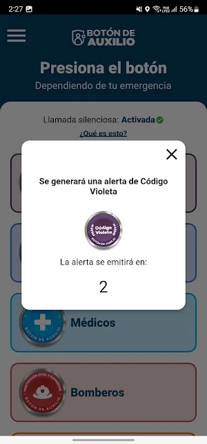 Botón de Auxilio Escudo Urbano Screenshot 2