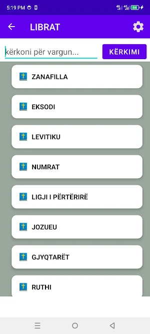 Bibla Shqip Screenshot 1