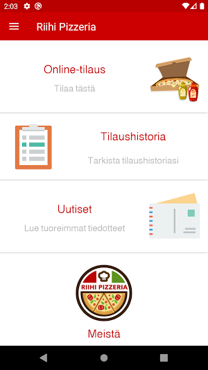Riihi Pizzeria Screenshot 1