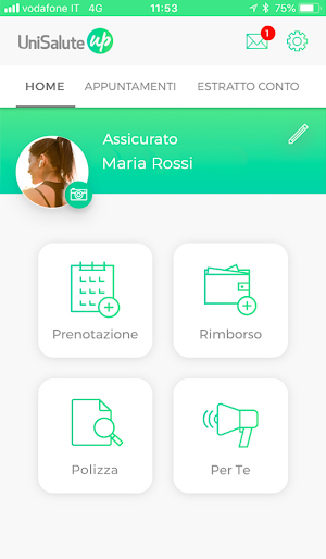 UniSalute Up Screenshot 1