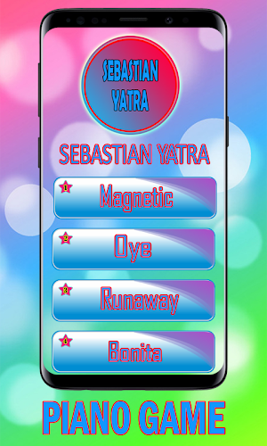 Sebastián Yatra piano tiles 🎹 Screenshot 0