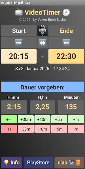 VideoTimer Screenshot 3
