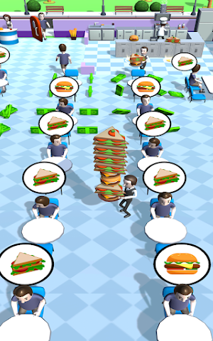 Restaurant Cashier Cookin Game Screenshot 1