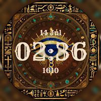 Égyptien – Gold Watch Face