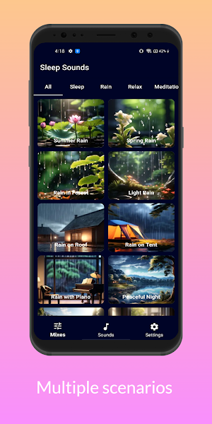 SleepSounds Screenshot 1
