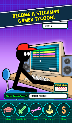 Stickman Gamer Tycoon Screenshot 0