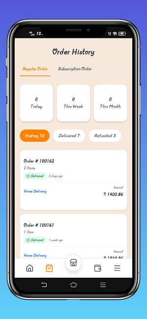 Appzeto Food Restaurant Screenshot 1
