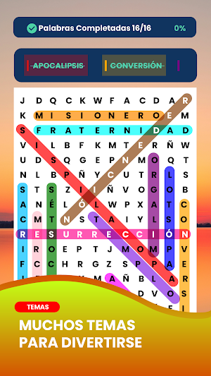 Sopa de Letras en Español Screenshot 0