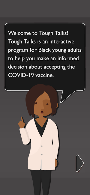 Tough Talks COVID Screenshot 0